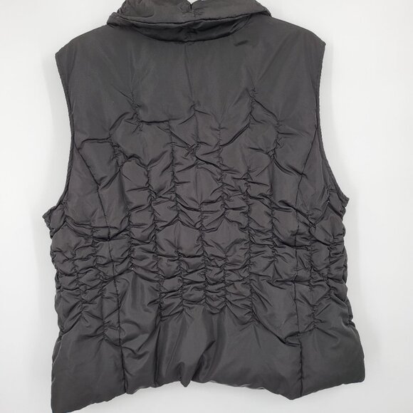 COLEBROOK Plus 18/20 Black Down Feather Insulated Full Zip Vest Jacket - Picture 2 of 3